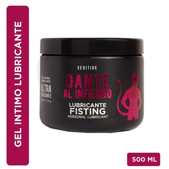 Lubricante fisting ultradeslizante Dante al Infierno 500 ml.